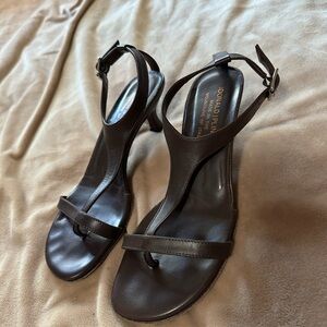 Donald J. Pliner Viana Women's Elegant Brown Heels 6